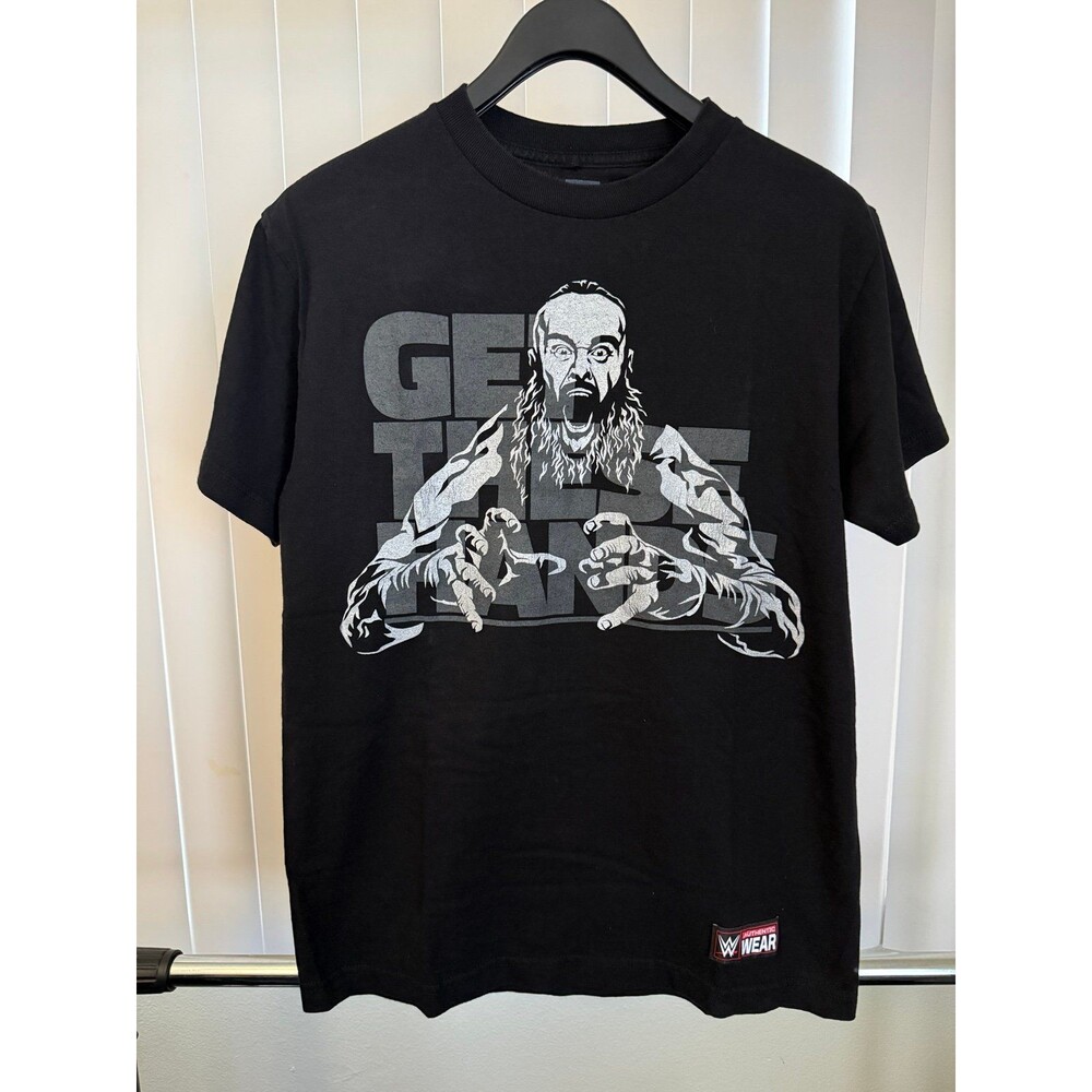 Men’s WWE Authentic Wear Braun Strowman “Get These Hands” Black T-Shirt -Medium